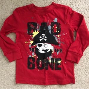 NWT! Boys pirate long sleeve